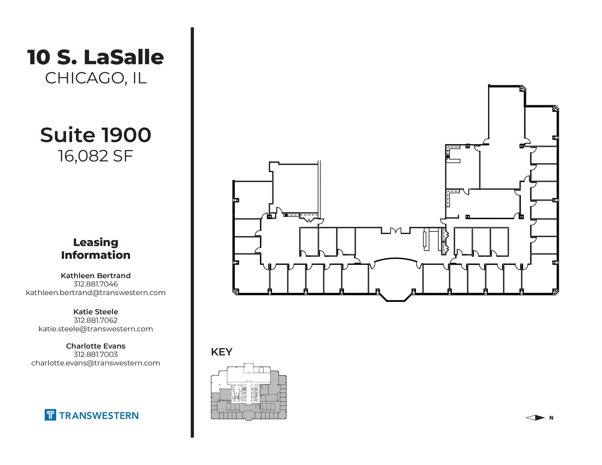 10 S LaSalle St, Chicago, IL for lease Floor Plan- Image 1 of 1