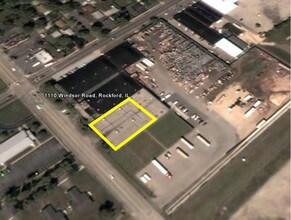 1110 Windsor Rd, Loves Park, IL - AERIAL  map view