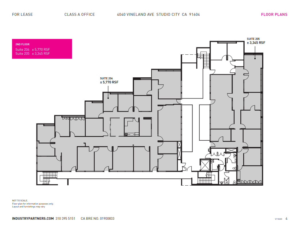 4040 Vineland Ave, Studio City, CA for lease Floor Plan- Image 1 of 1