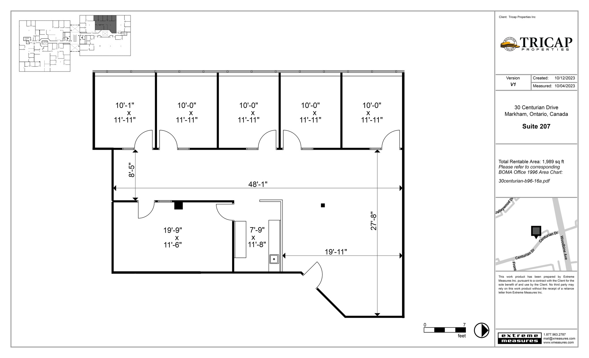 30 Centurian Dr, Markham, ON for lease Site Plan- Image 1 of 1