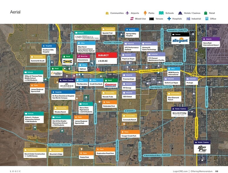 S. Buffalo Drive and CC-215, Las Vegas, NV for sale - Building Photo - Image 2 of 8