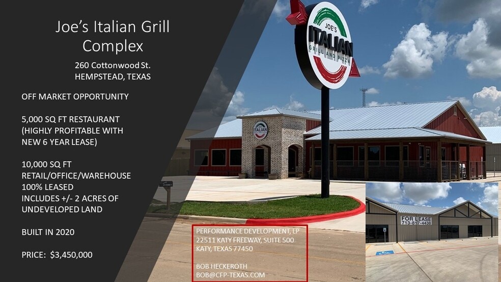 260 Cottonwood, Hempstead, TX 77445