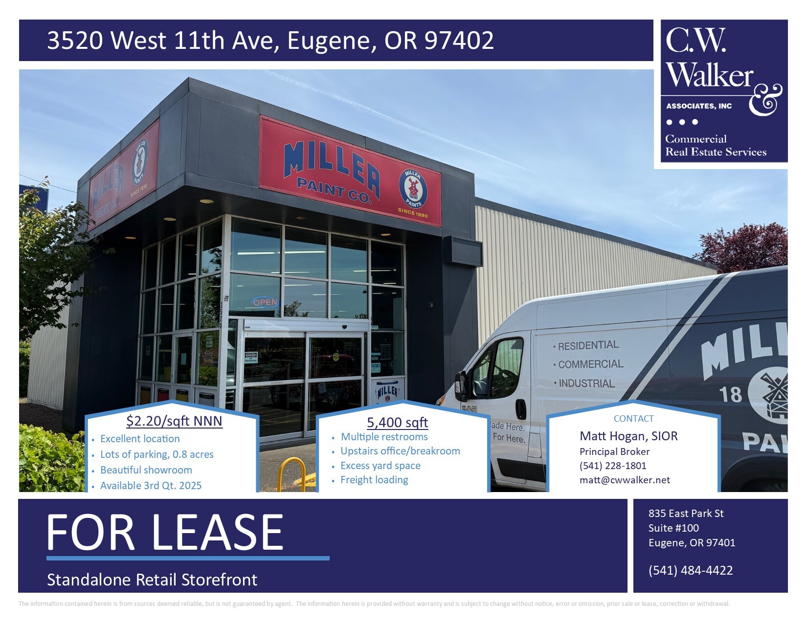 3520 W 11th Ave, Eugene, OR for lease Building Photo- Image 1 of 5