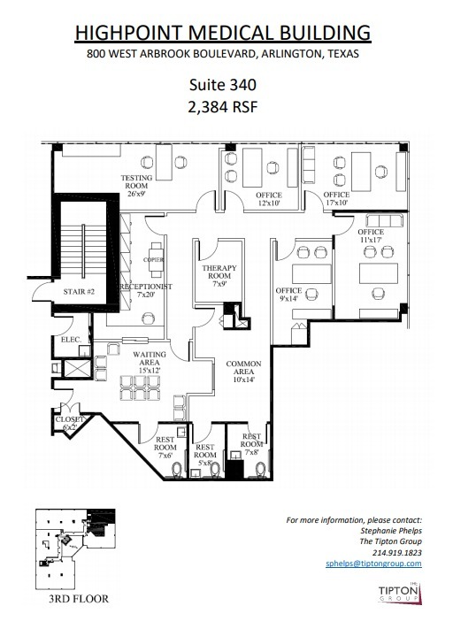 800 W Arbrook Blvd, Arlington, TX for lease Floor Plan- Image 1 of 1