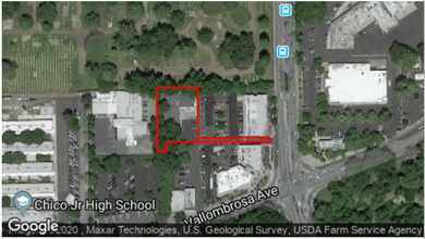 645 Mangrove Ave, Chico, CA - AERIAL  map view