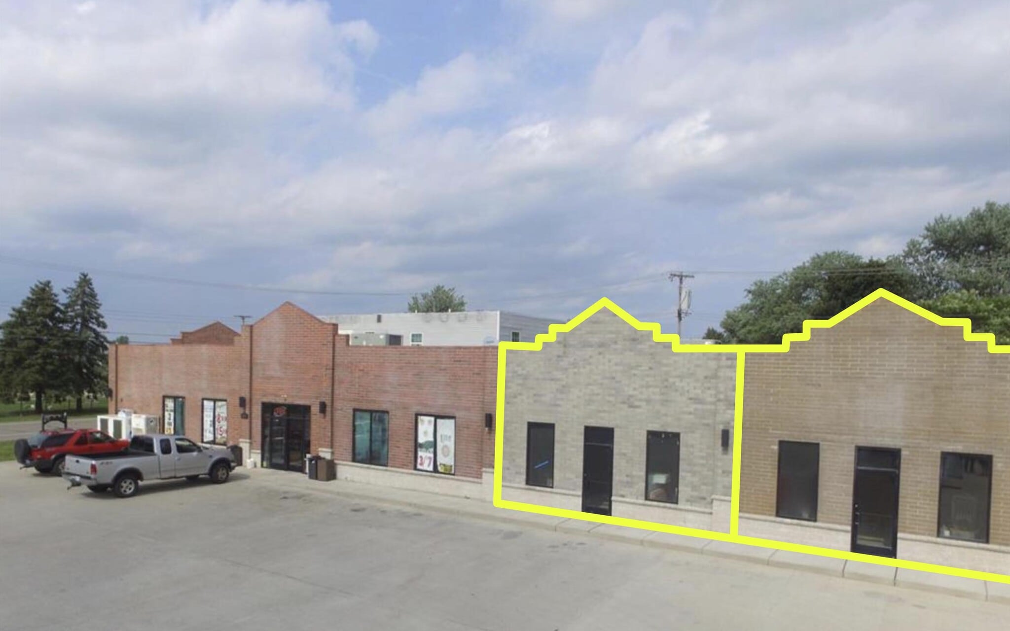 8184-8198 N Dixie Hwy, Newport, MI for lease Building Photo- Image 1 of 8
