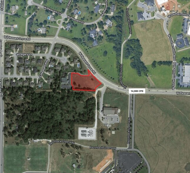 W Pleasant Grove Rd, Rogers, AR for sale - Building Photo - Image 1 of 1