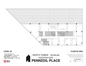 700 Milam St, Houston, TX for lease Floor Plan- Image 1 of 1