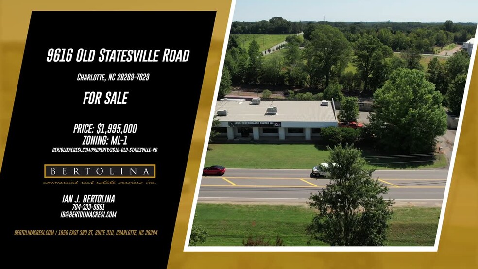 9616 Old Statesville Rd, Charlotte, NC for sale - Commercial Listing Video - Image 2 of 18