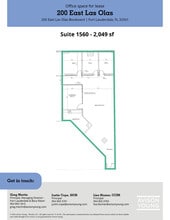 200 E Las Olas Blvd, Fort Lauderdale, FL for lease Floor Plan- Image 1 of 1