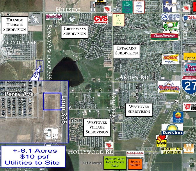 SWC Soncy & Perry Ave, Amarillo, TX for sale - Other - Image 2 of 2