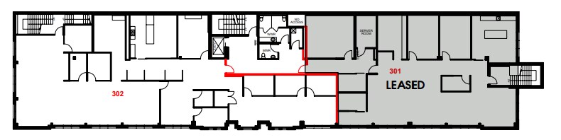 836 Yates St, Victoria, BC for lease Floor Plan- Image 1 of 1