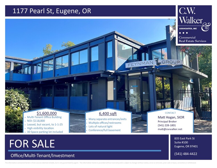 1177 Pearl St, Eugene, OR for sale - Building Photo - Image 1 of 20