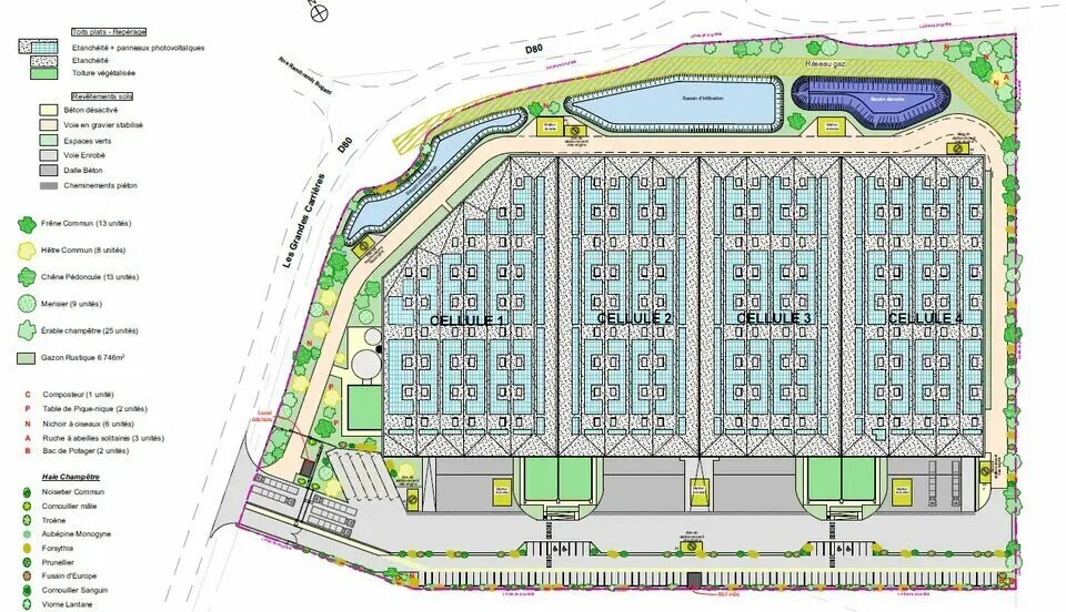 Industrial in CHICHEBOVILLE for lease - Building Photo - Image 2 of 2