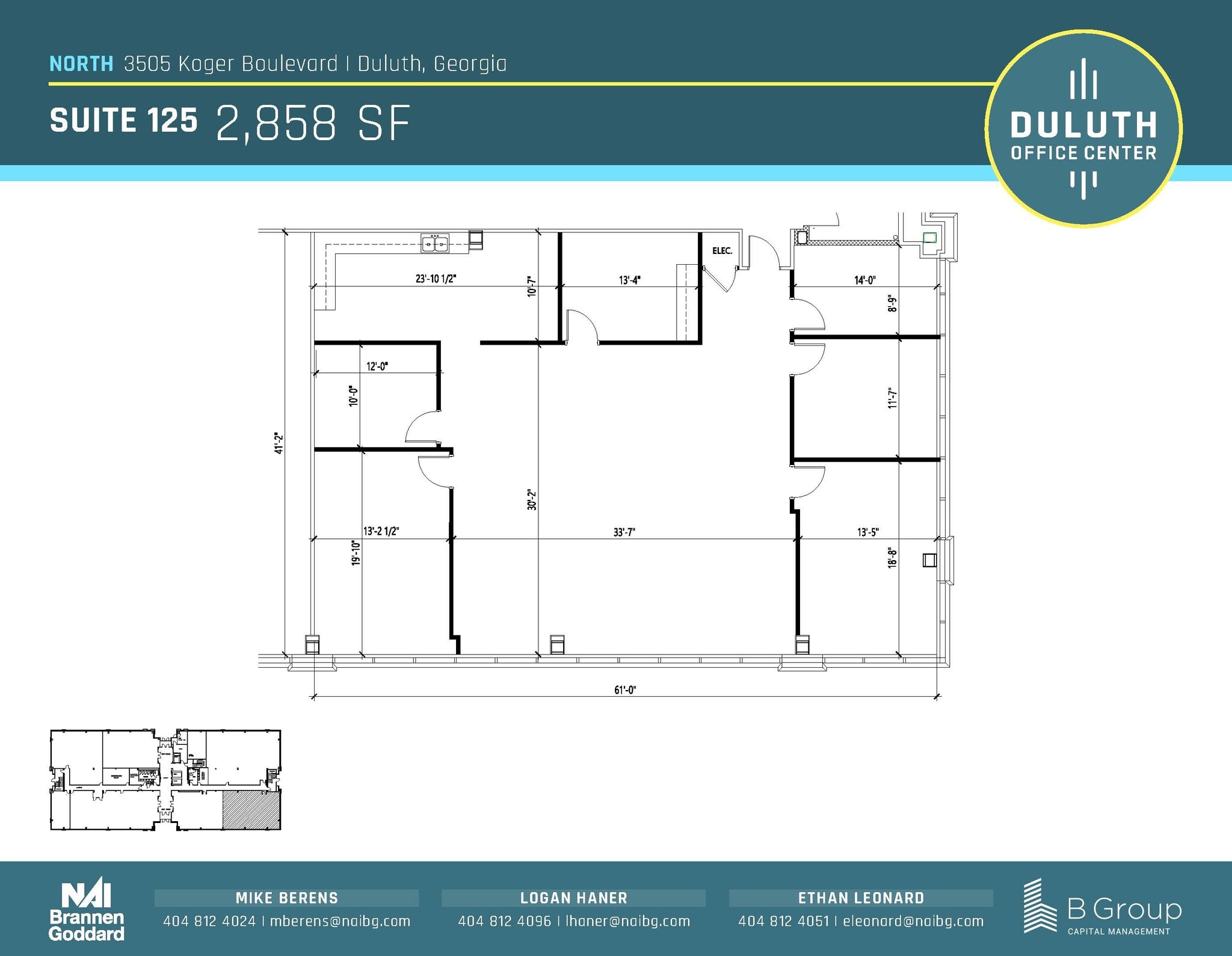 3505 Koger Blvd, Duluth, GA for lease Floor Plan- Image 1 of 1