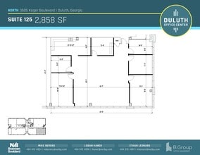 3505 Koger Blvd, Duluth, GA for lease Floor Plan- Image 1 of 1