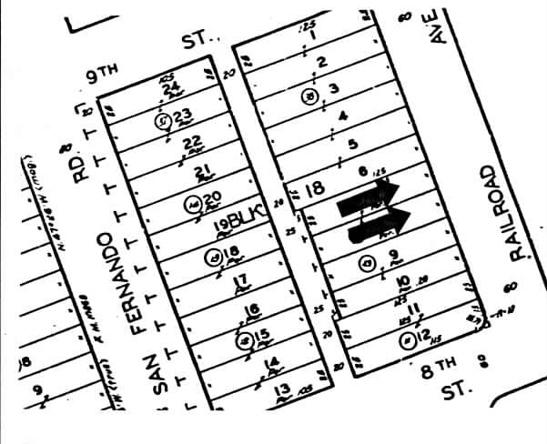 24361 Railroad Ave, Newhall, CA for sale - Plat Map - Image 2 of 2