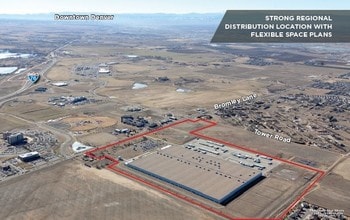 18875 E Bromley Ln, Brighton, CO - AERIAL  map view - Image1