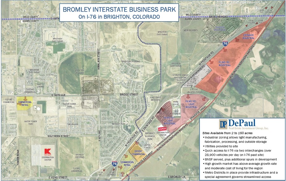 SEC I - 76 And Bridge St, Brighton, CO for sale - Primary Photo - Image 1 of 1