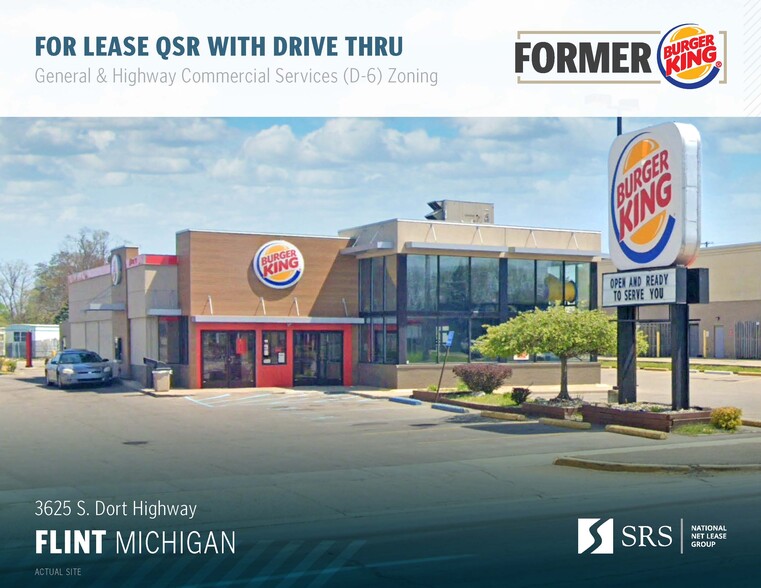 3625 S Dort Hwy, Flint, MI for lease - Building Photo - Image 1 of 8