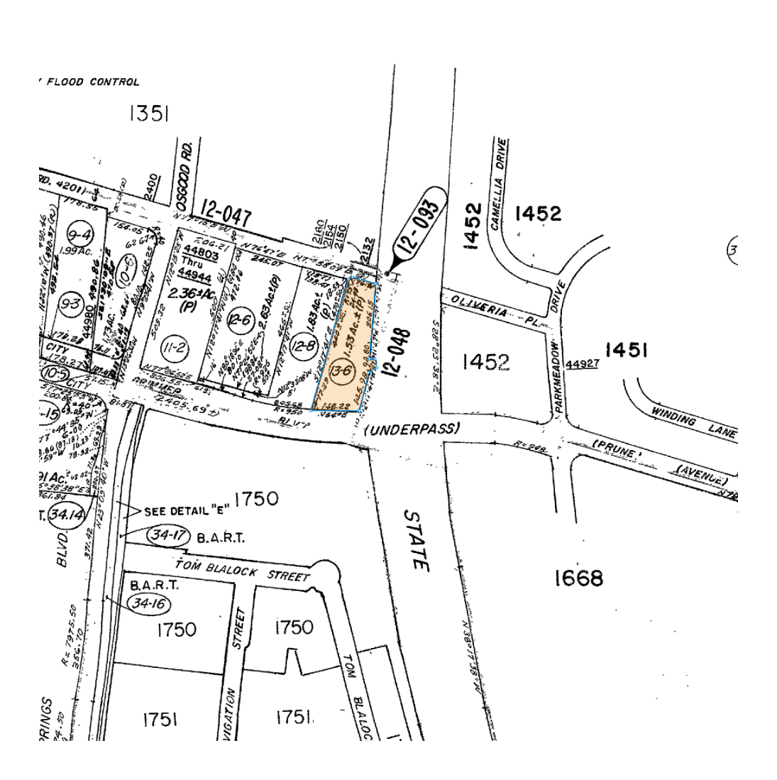 2132 Prune Ave, Fremont, CA for sale Plat Map- Image 1 of 2