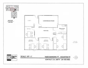 16000 Barkers Point Ln, Houston, TX for lease Floor Plan- Image 1 of 1