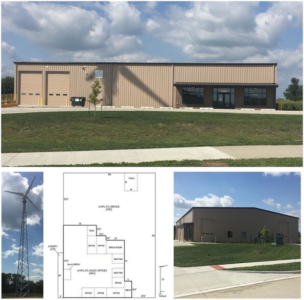 1485 Blue Sky Blvd, Huxley, IA for sale - Building Photo - Image 1 of 1