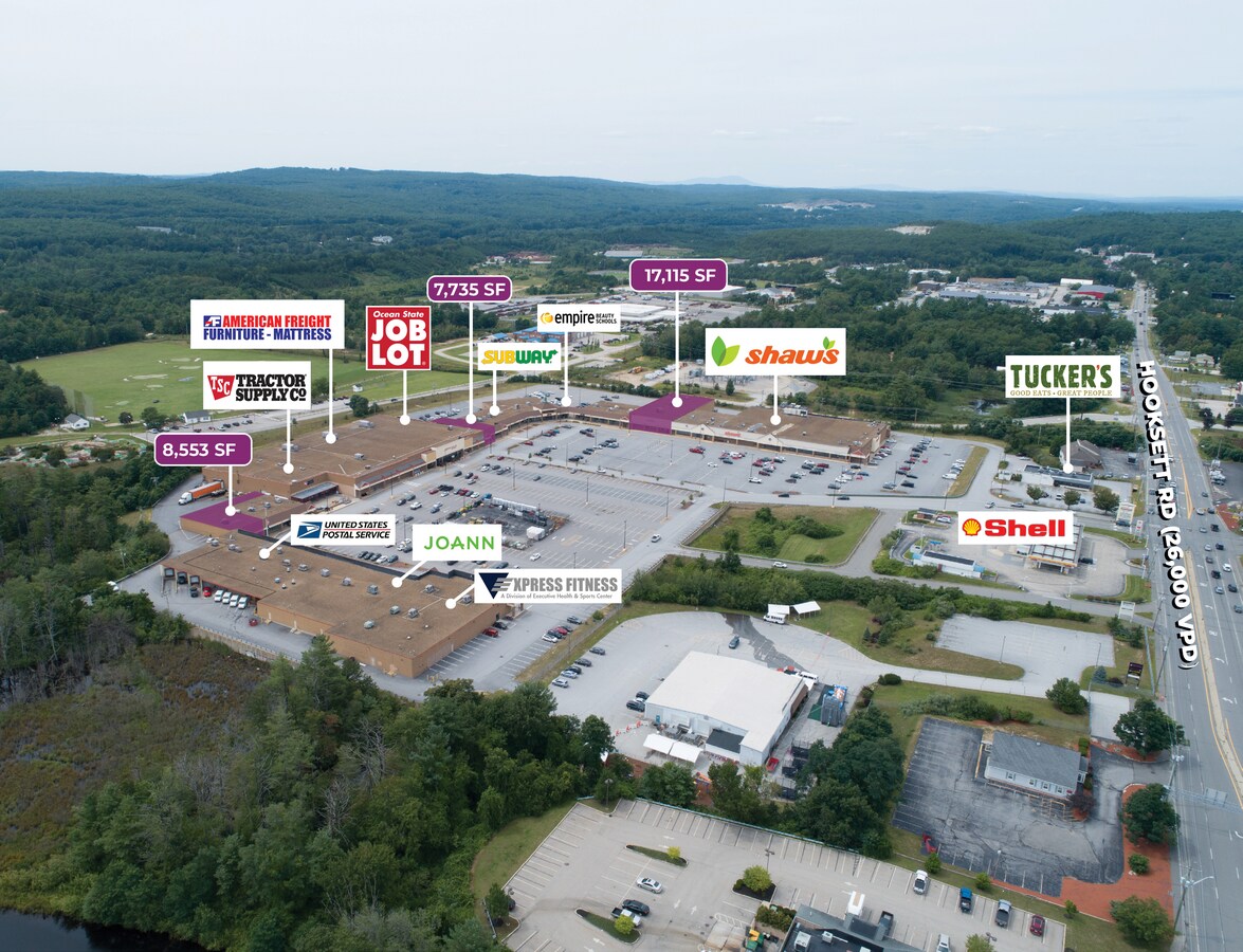 1328 Hooksett Rd, Hooksett, NH 03106 Hooksett Village Shoppes