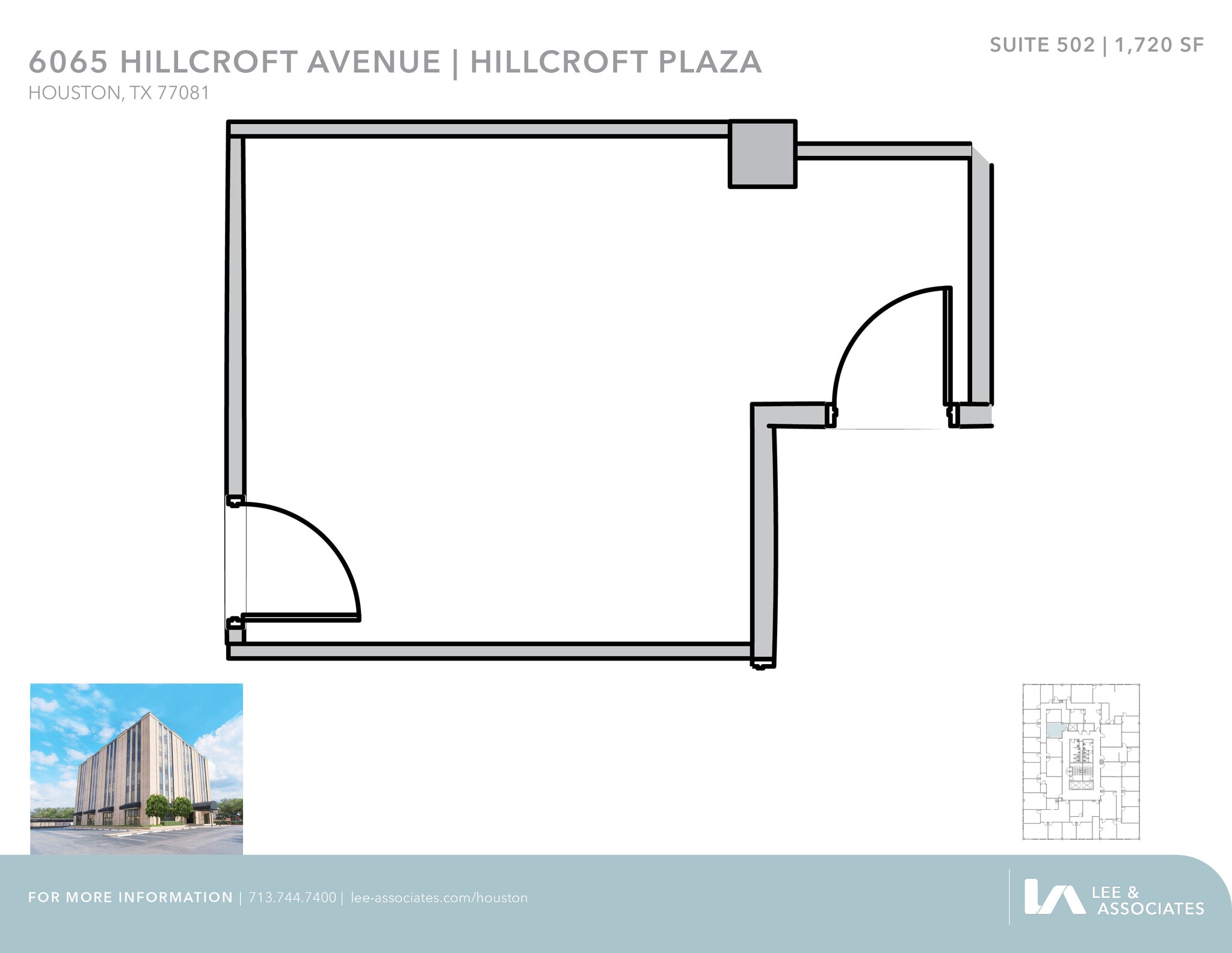 6065 Hillcroft Ave, Houston, TX for lease Floor Plan- Image 1 of 1