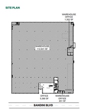 4505 Bandini Blvd, Vernon, CA for lease Site Plan- Image 2 of 2