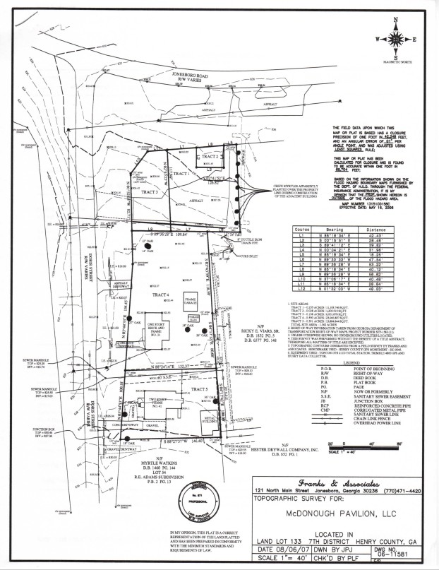 107 Jonesboro Rd, Mcdonough, GA for sale Plat Map- Image 1 of 9