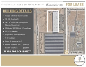 9545 Arville St, Las Vegas, NV for lease Building Photo- Image 2 of 5