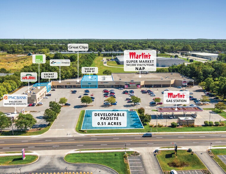 306-338 N Bittersweet Rd, Mishawaka, IN for sale - Building Photo - Image 1 of 10