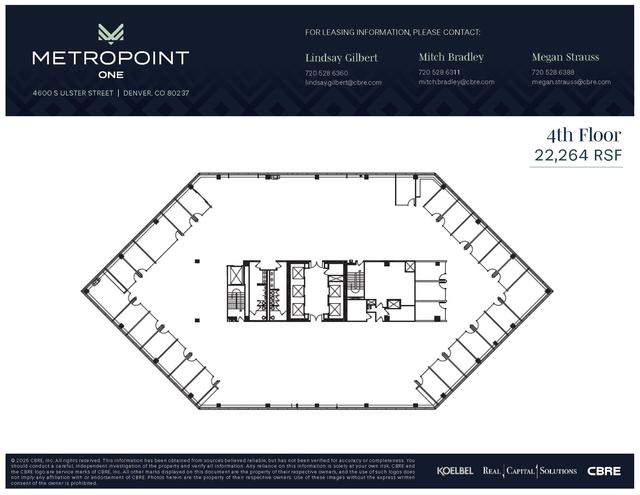 4600 S Ulster St, Denver, CO for lease Floor Plan- Image 1 of 1