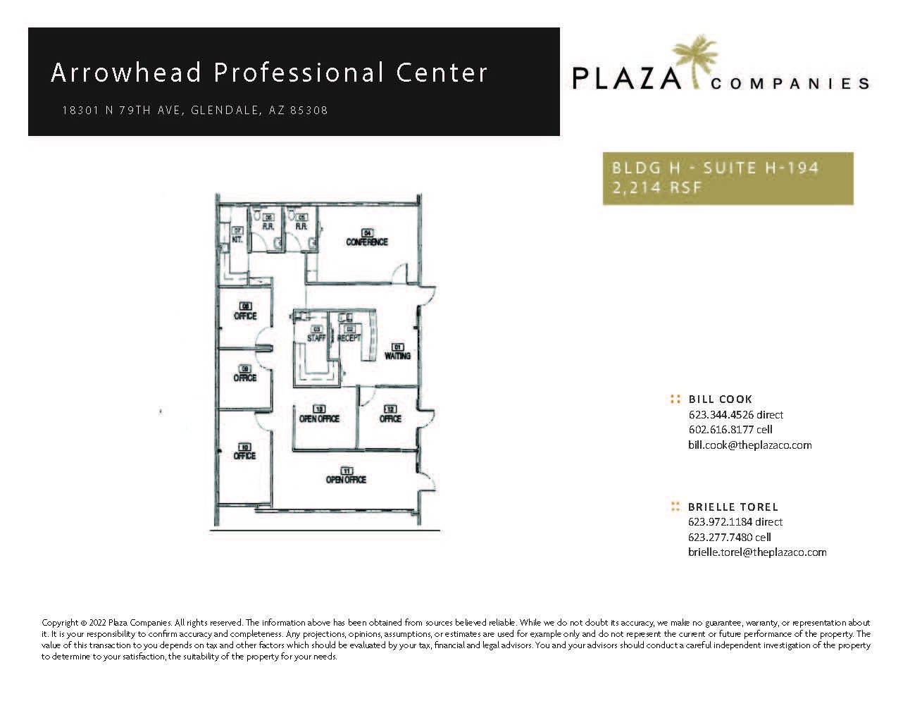 18301 N 79th Ave, Glendale, AZ for lease Floor Plan- Image 1 of 1