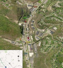 1800 Golden Mile Hwy, Pittsburgh, PA - aerial  map view