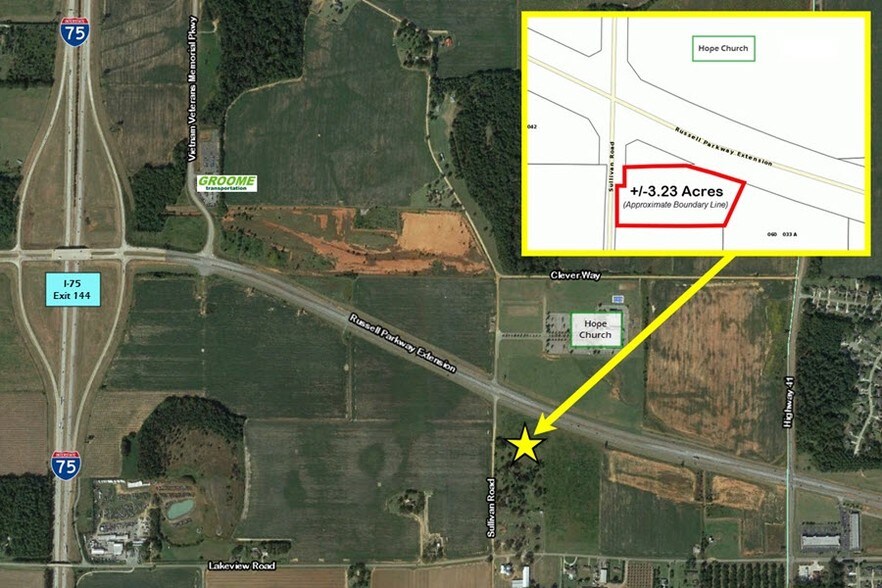 1 Sullivan Rd, Warner Robins, GA for sale - Building Photo - Image 1 of 1