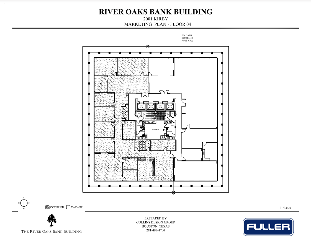 2001 Kirby Dr, Houston, TX for lease Floor Plan- Image 1 of 1