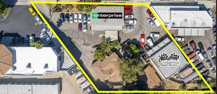 3850 Foothill Blvd, La Crescenta, CA - AERIAL  map view - Image1