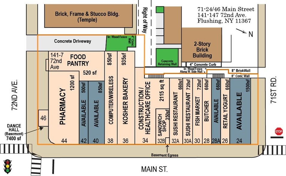 71-24-71-46 Main St, Flushing, NY for sale - Building Photo - Image 2 of 7