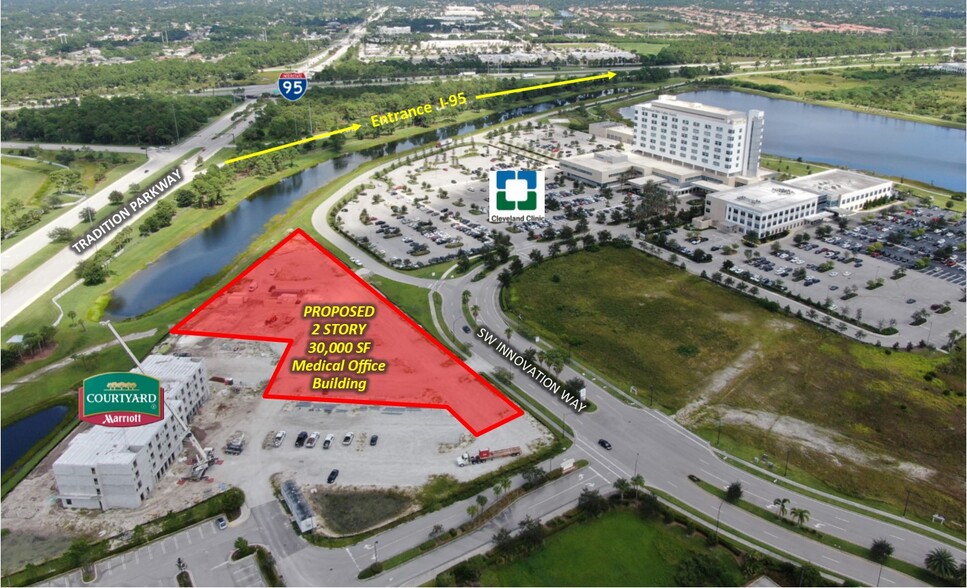 10175 Southwest Innovation Way, Port Saint Lucie, FL for lease - Site Plan - Image 2 of 5