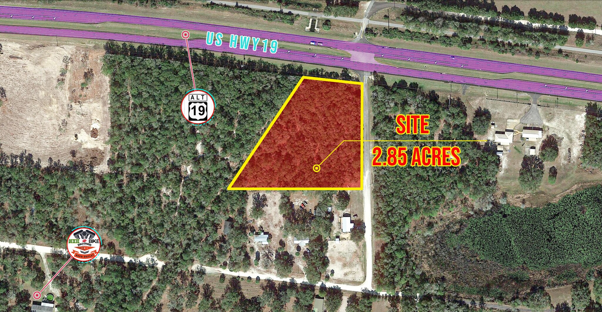 SE US 19 hwy, Cross City, FL for sale Primary Photo- Image 1 of 1