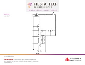 2150 S Country Club Dr, Mesa, AZ for lease Site Plan- Image 1 of 1