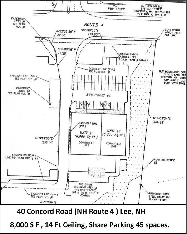 40 Concord Rd, Lee, NH for sale Site Plan- Image 1 of 1