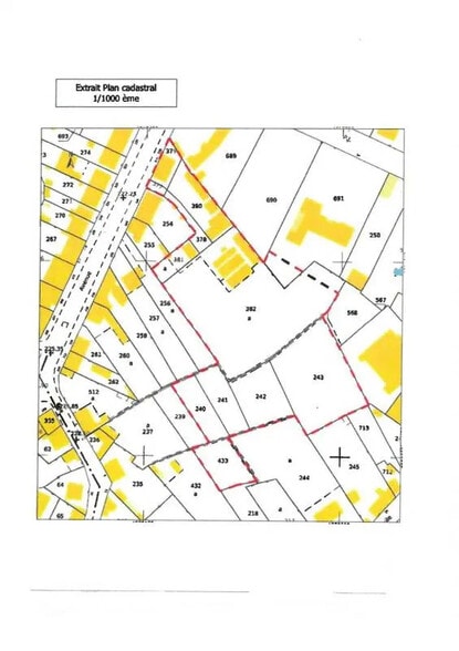Land in Montluçon for sale - Site Plan - Image 2 of 5