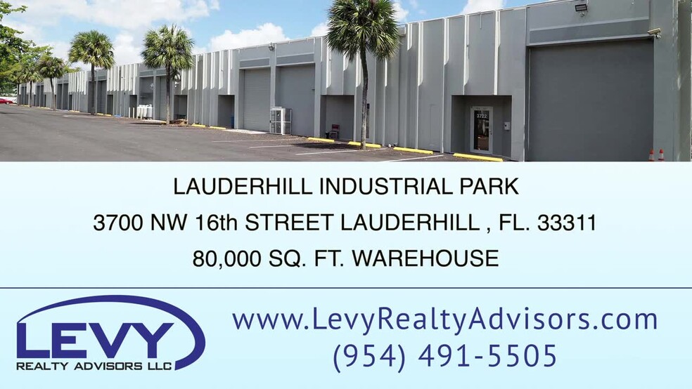 3700-3798 NW 16th St, Lauderhill, FL for lease - Commercial Listing Video - Image 2 of 8