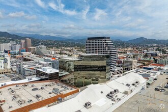 100 W Broadway, Glendale, CA - aerial  map view