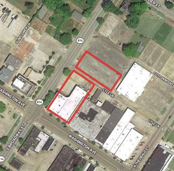 604 Washington Ave, Greenville, MS for lease Aerial- Image 1 of 24