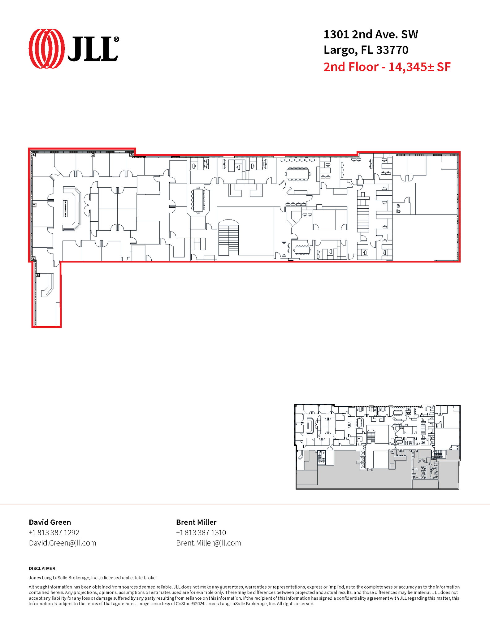 1301 2nd Ave SW, Largo, FL for lease Floor Plan- Image 1 of 1