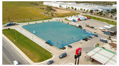 Interstate 35 @ Schwab Road, New Braunfels, TX - AERIAL map view - Image1